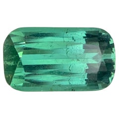 4.85 Carats Bluish Green Loose Tourmaline Natural Gemstone
