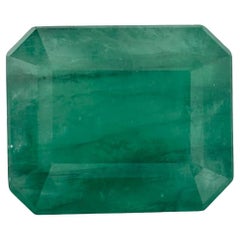 4.85 Ct Emerald Octagon Cut Loose Gemstone