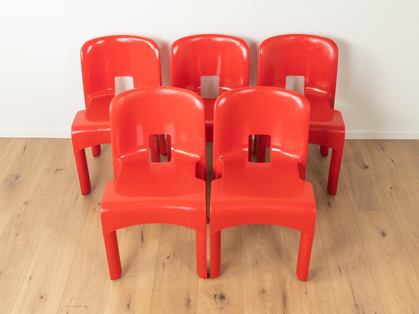 Set di sedie 4867, Joe Colombo per Kartell in vendita 3