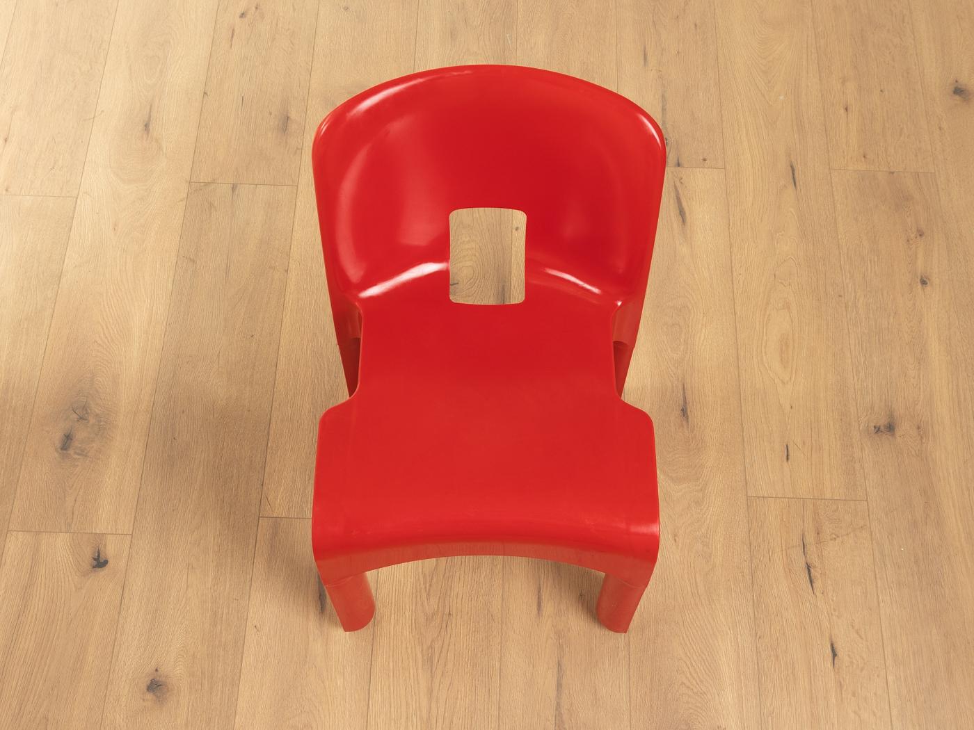 Set di sedie 4867, Joe Colombo per Kartell in vendita 1