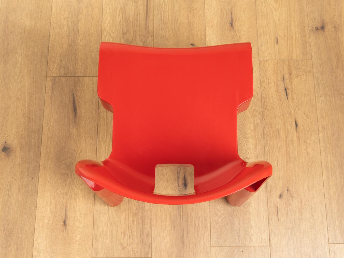 Set di sedie 4867, Joe Colombo per Kartell in vendita 2