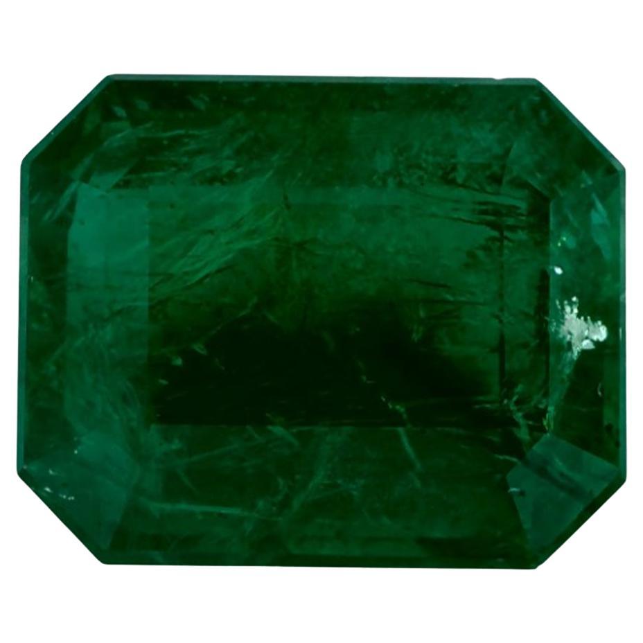 4.88 Ct Emerald Octagon Cut Loose Gemstone