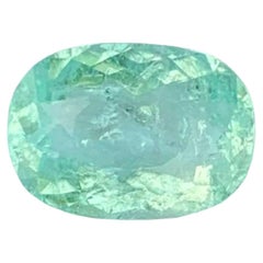 4,89 carati di tormalina Paraiba blu verde sciolta naturale con taglio ovale dal Mozambico