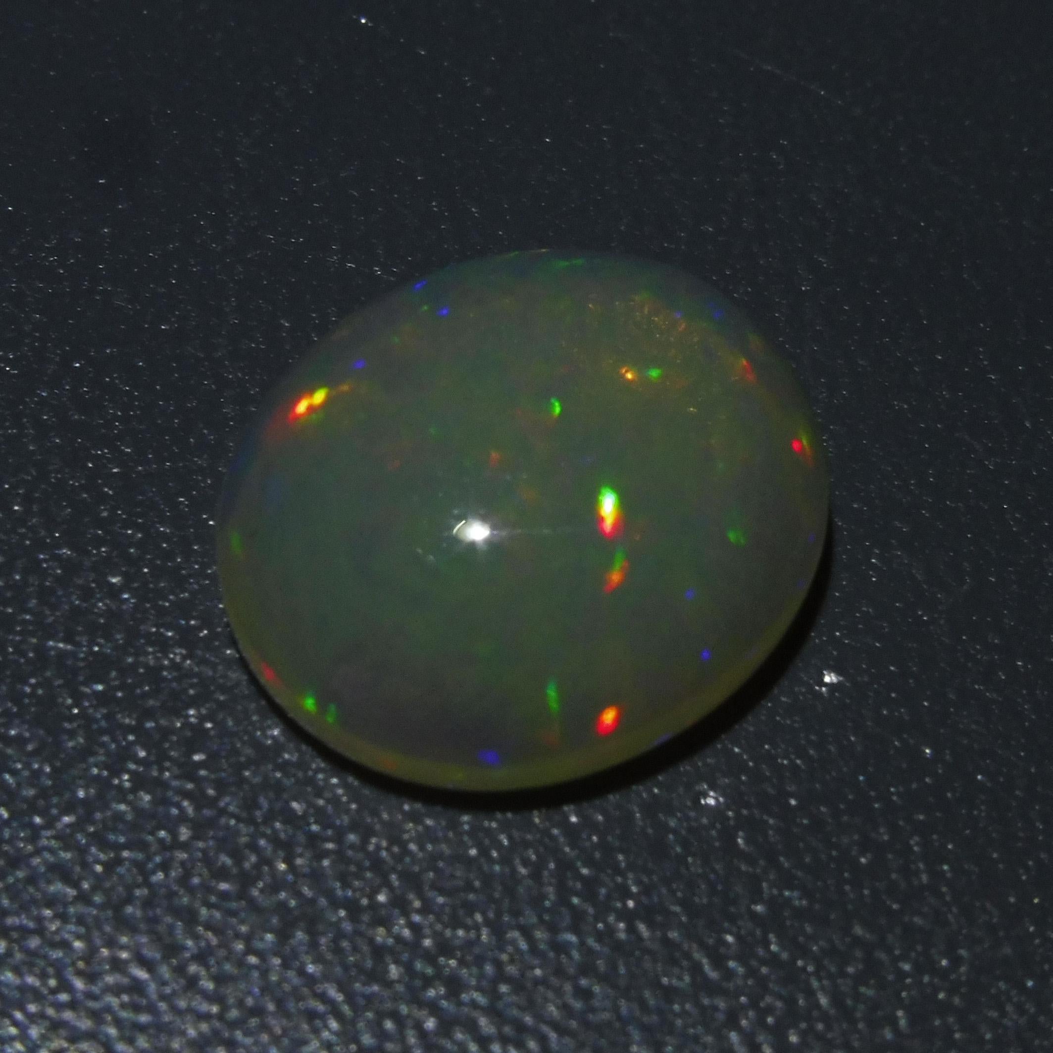 4.89 ct Oval Cabochon  Opal For Sale 3
