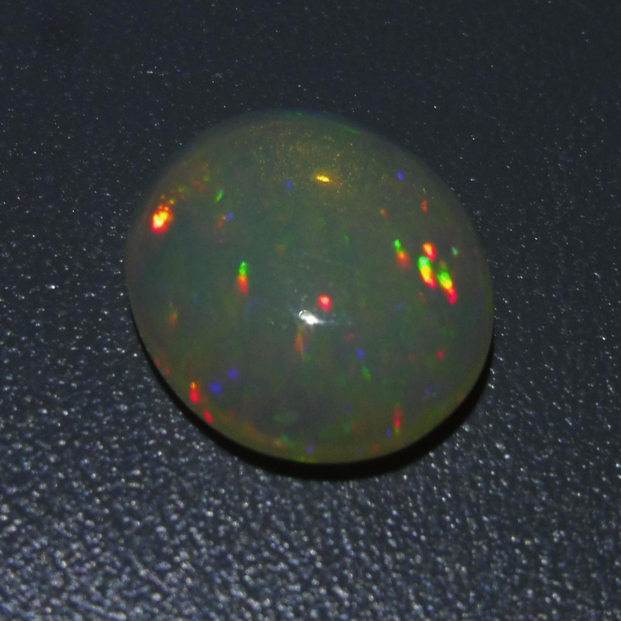 4.89 ct Oval Cabochon  Opal For Sale 4