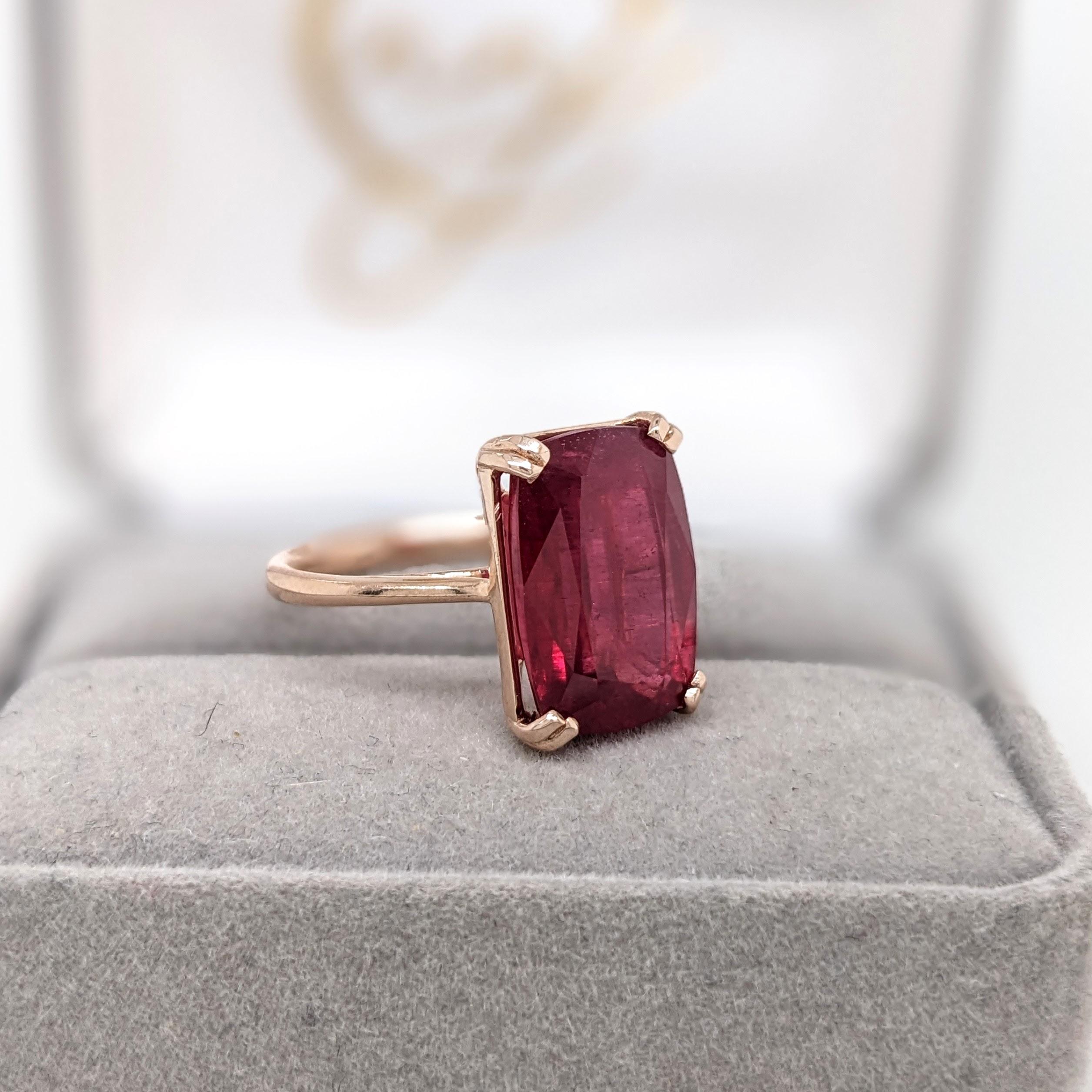 4.8ct Madagascar Ruby Solitaire Ring: Solid 14k Y… - image 11