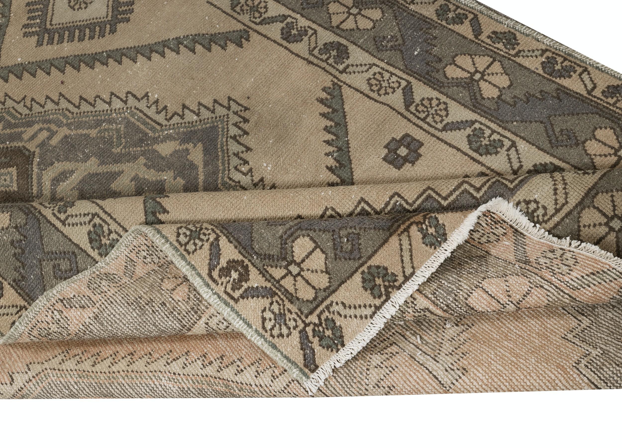 4.8x10.5 Ft Vintage handgefertigten türkischen Teppich für Land und Bauernhaus Dekor (Türkisch) im Angebot