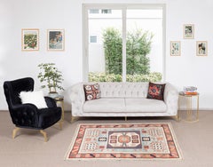 4.8x6 Ft  Reproduction of an Antique Caucasian Karachopf Kazak Rug