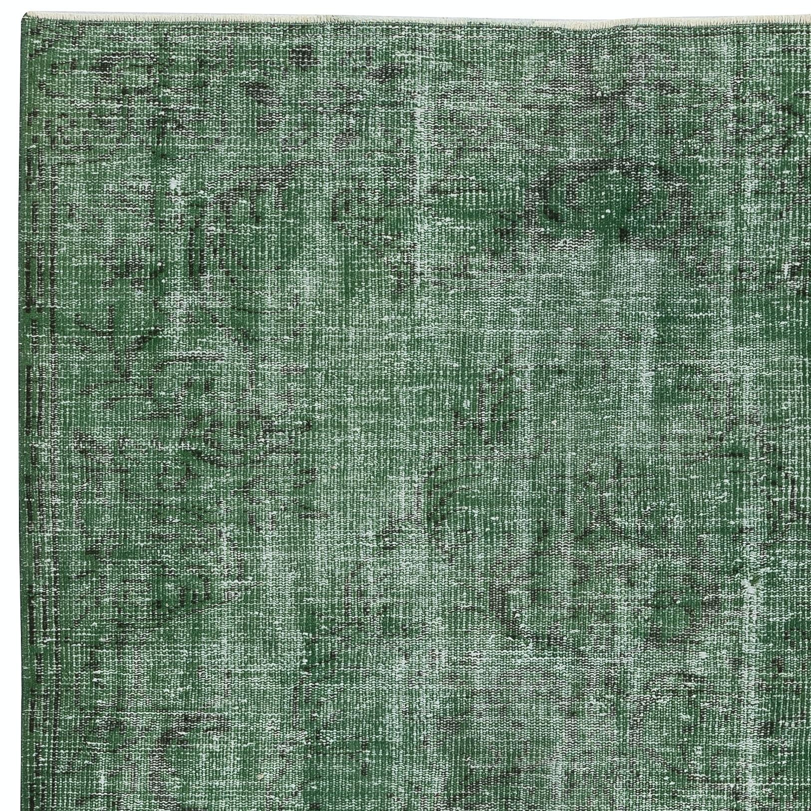 Annodato a mano Tappeto moderno Greene & Greene 4.8x8 Ft. Tappeto vintage in lana fatto a mano in vendita