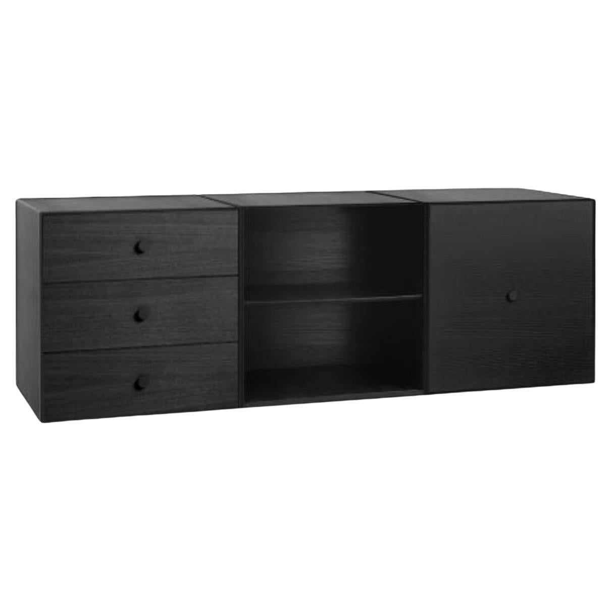 49 Black Ash Frame Box Trio by Lassen