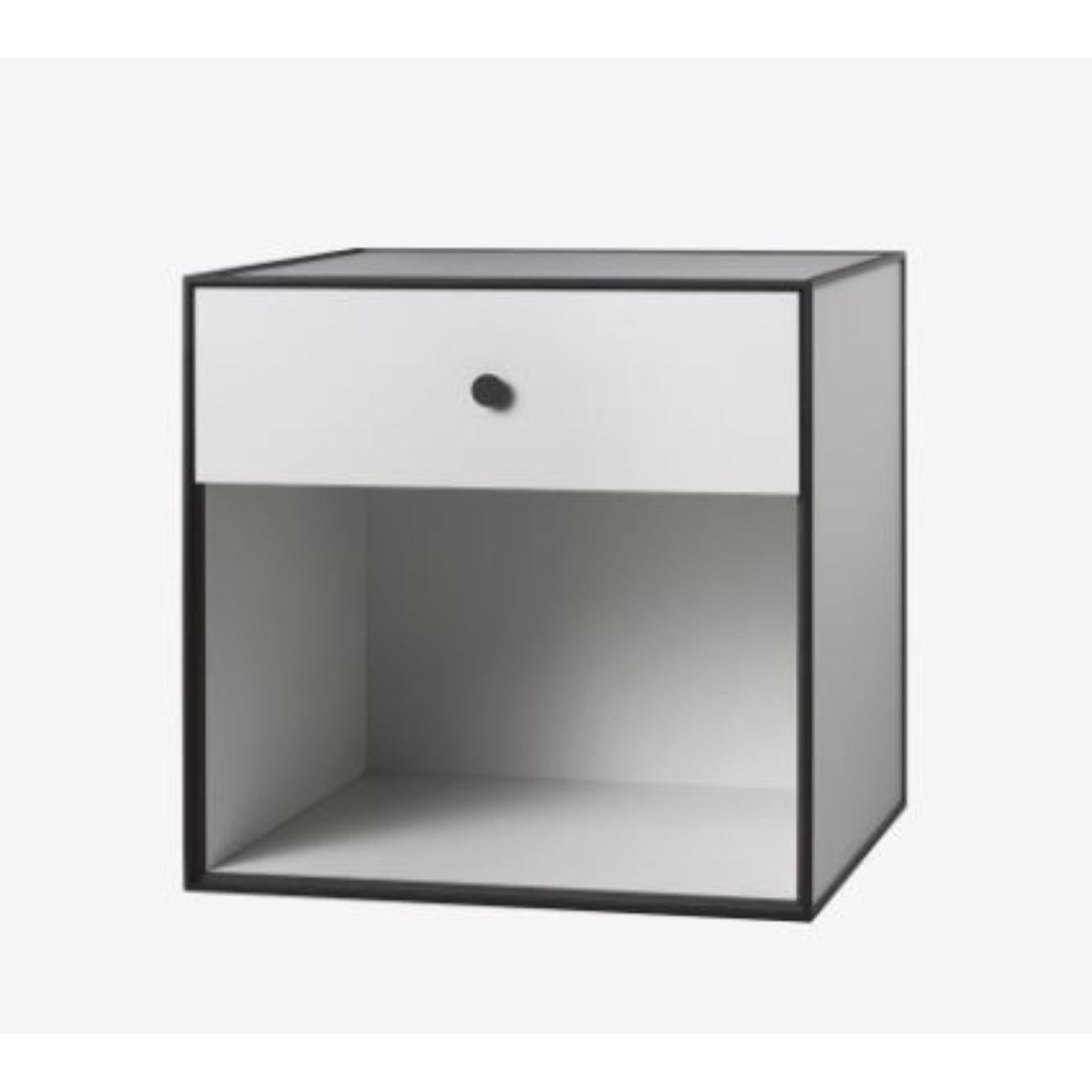 49 Schachtel mit 1 Schublade aus schwarzer Eschenholz von Lassen im Zustand „Neu“ im Angebot in Geneve, CH