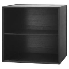 49 Black Ash Frame Box with Shelf by Lassen