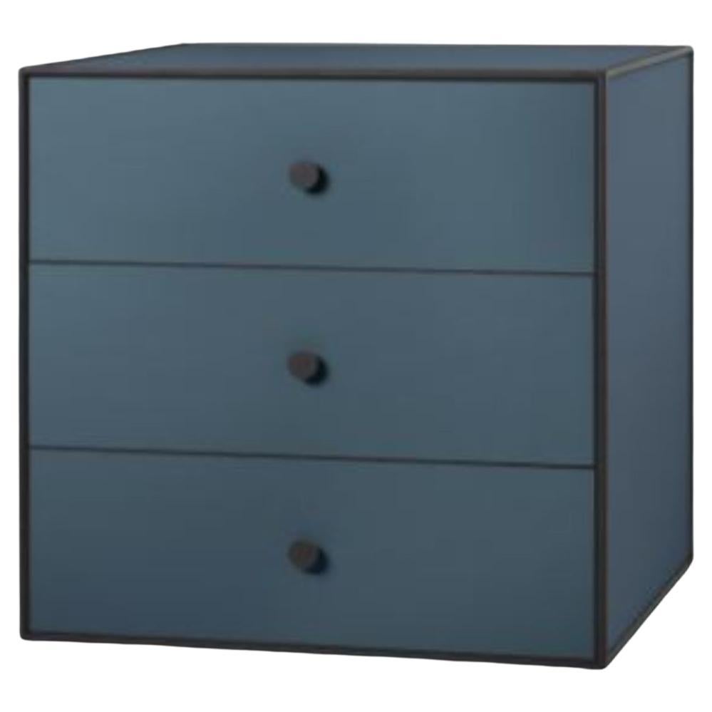 49 Fjord Frame Box with 3 Drawers by Lassen