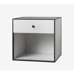 49 Light Grey Frame Box with 1 Drawer by Lassen