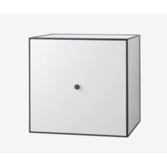 49 Light Grey Frame Box with Door / Shelf by Lassen