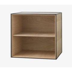 49 Oak Frame Box with Shelf by Lassen