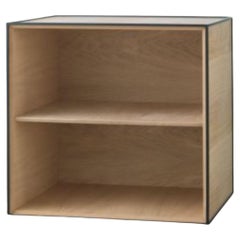 49 Oak Frame Box with Shelf by Lassen