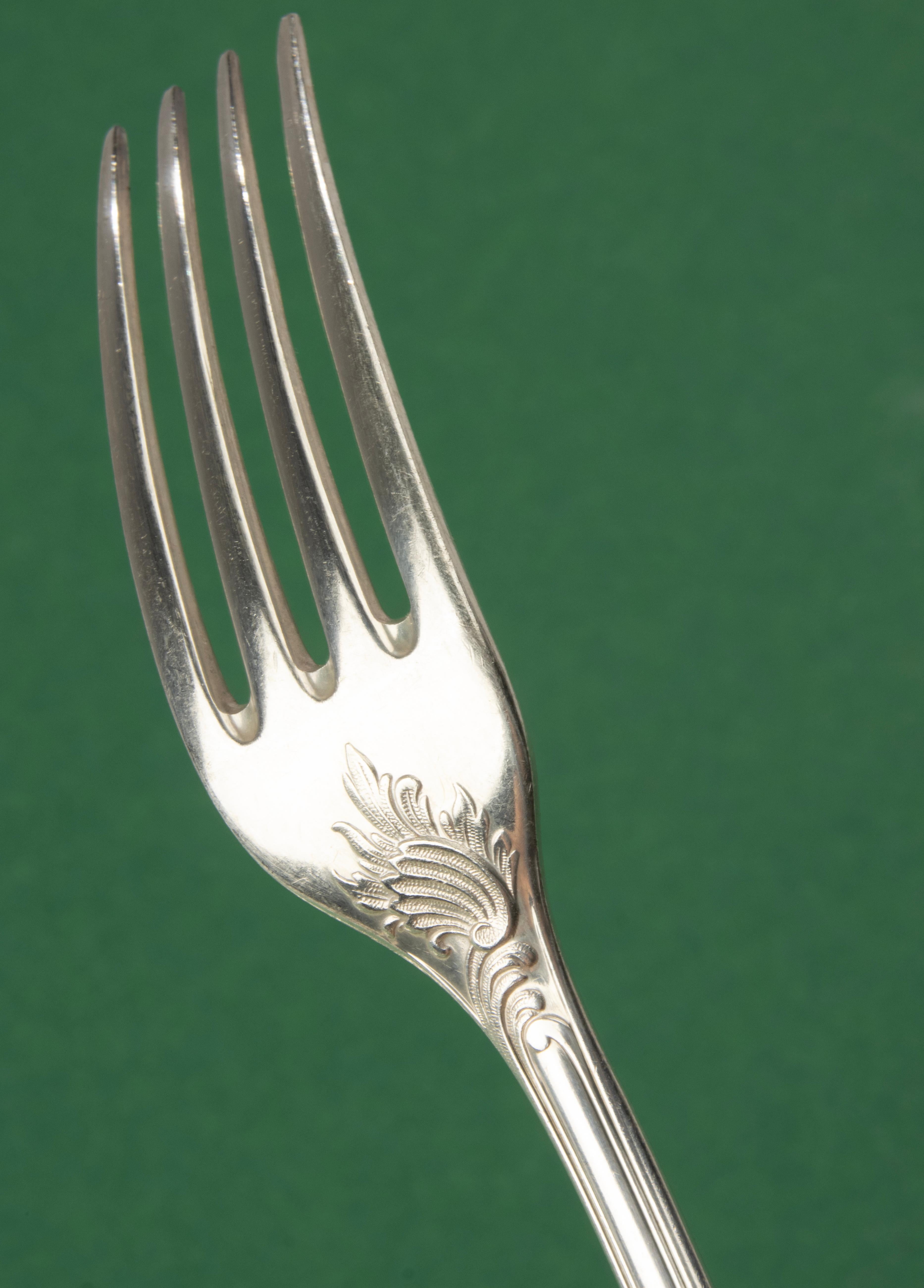 Juego de Cubiertos de 49 Piezas - Christofle - Plateados - Modelo Marly - Completo en venta 5