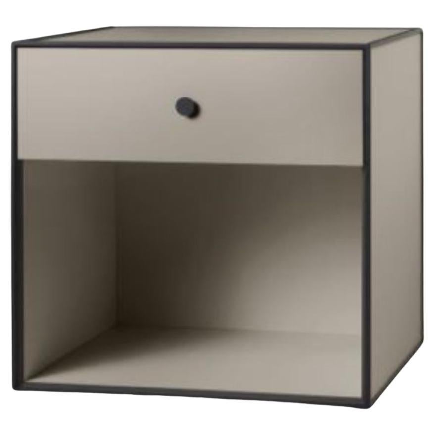 49 Sand Frame Box with 1 Drawer by Lassen
