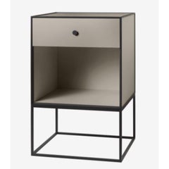 49 Sand Frame Sideboard with 1 Drawer by Lassen