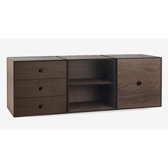 49 Smoked Oak Frame Box Trio by Lassen