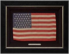 49 Star Silk Printed Parade Flag, Circa 1959