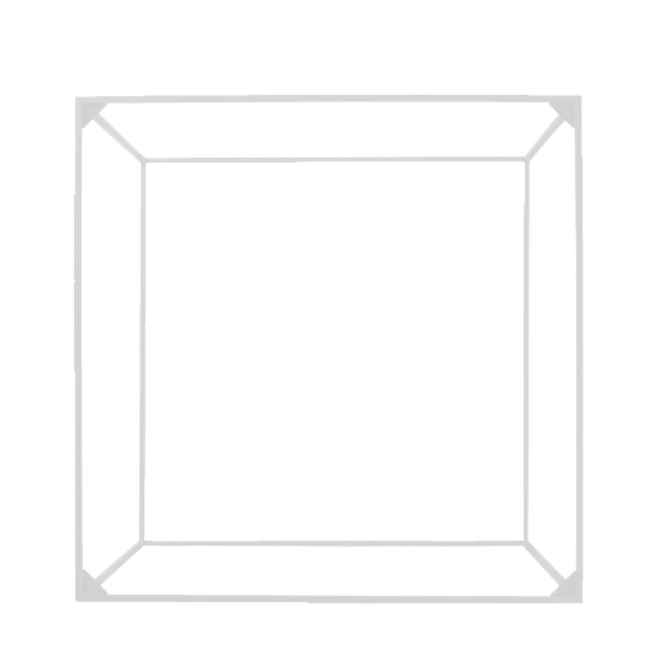 49 Cadre blanc pour table jumelle de Lassen.
Dimensions : D 49 x L 49 x H 35 cm.
Matériaux : Métal.

By Lassen est une marque de design danoise axée sur les modèles emblématiques créés par Mogens et Flemming Lassen. Elle a été fondée par les parents