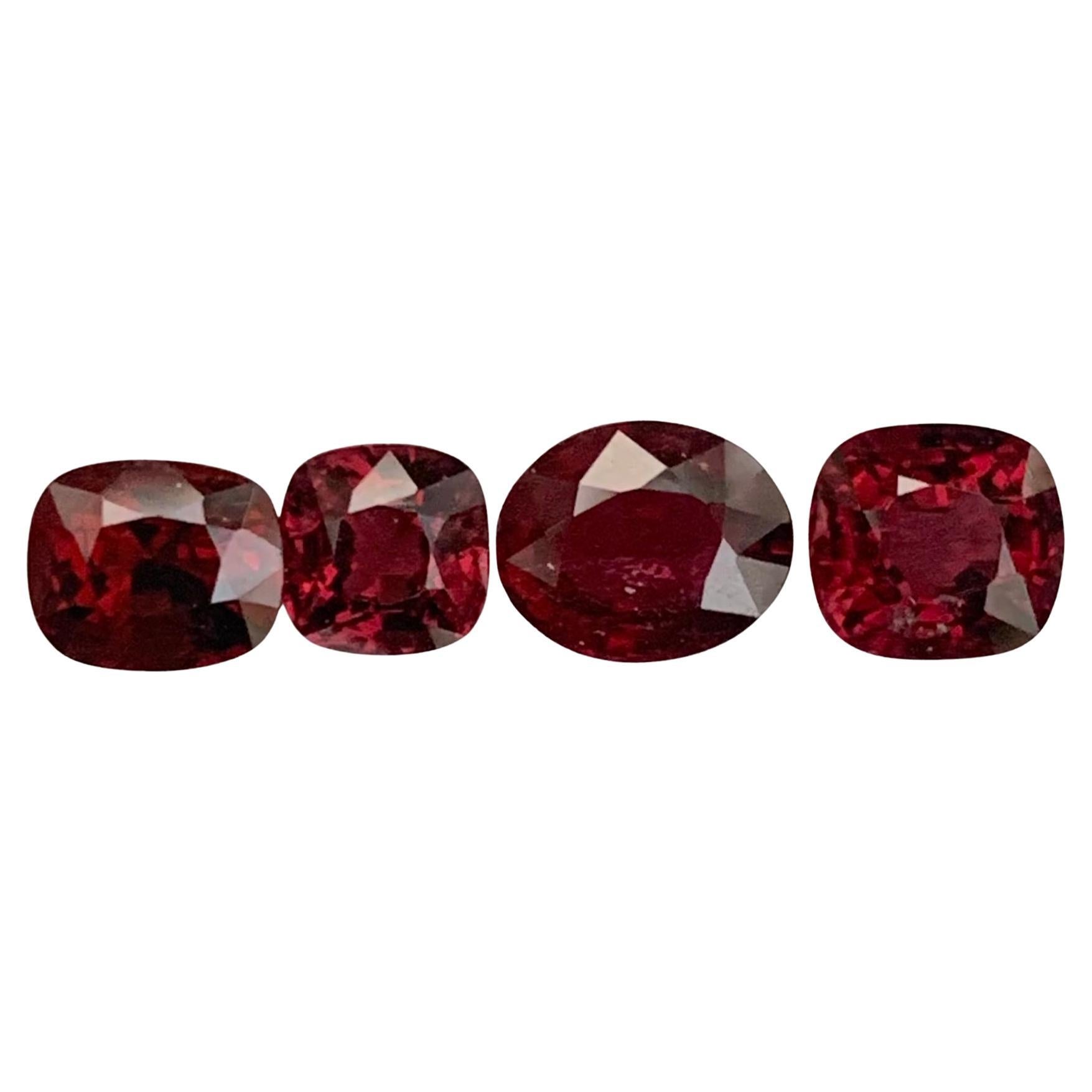 4,90 Karat Natürlicher loser burmesischer roter Spinell Edelstein für die Schmuckherstellung im Angebot