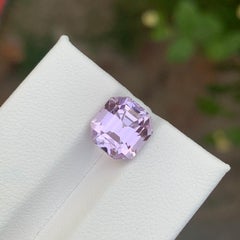 4.90 Carat Natural Loose Kunzite Octagon Shape Gemstone