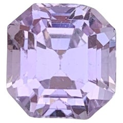4.90 Carat Natural Loose Kunzite Octagon Shape Gemstone