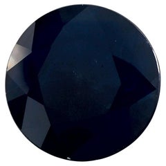 4.91 Ct Blue Sapphire Round Loose Gemstone (pierre précieuse en vrac)
