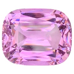 49.20 Carat Natural Loose Purple Kunzite Stone Cushion Cut Afghan Gemstone