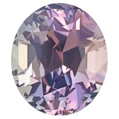 4,93 Karat Seltener Unerhitzter Tansanit Zoisit Rosa-Braun Bi Farbe