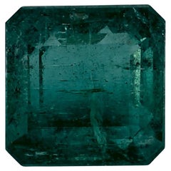 4.93 Karat Smaragd Asscher Lose Edelstein