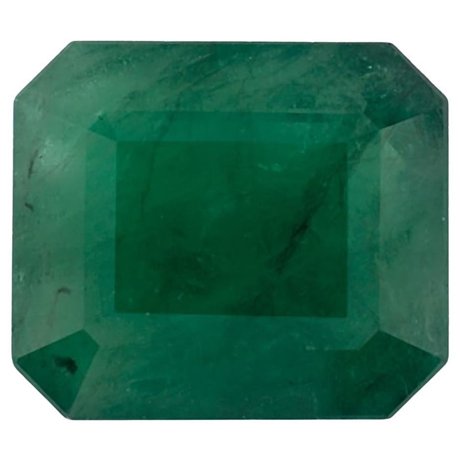 4.94 Ct Emerald Octagon Cut Loose Gemstone