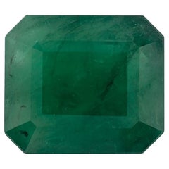 4.94 Ct Smaragd Oktagon-Schliff Loser Edelstein