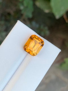 4.95 Carat Natural Loose Madeira Citrine Gemstone From Brazil