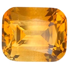 4.95 Carat Natural Loose Madeira Citrine Gemstone From Brazil 4.95 Carat Natural Loose Madeira Citrine Gemstone From Brazil