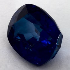 4.95 Ct Blue Sapphire Oval Loose Gemstone
