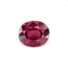 4.95 Ct Pigeon Blood Rhodolite Garnet Gemstone Ceylon Origin