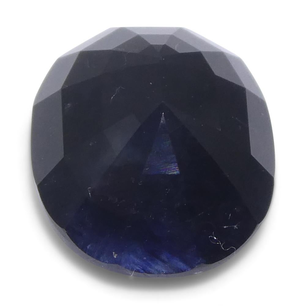 4.96ct Ovaler Blauer Saphir aus Australien im Angebot 5