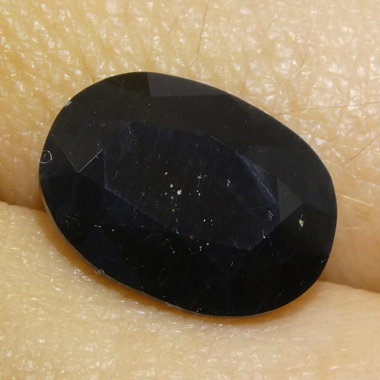 RARE !! SAPHIR BLEU D'AUSTRALIE : 5 mm x 4 mm ★★ p233.135t