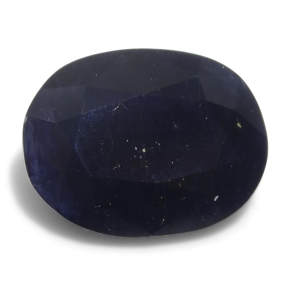 4.96ct Ovaler Blauer Saphir aus Australien im Angebot 4