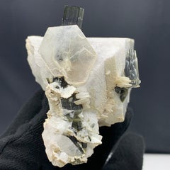 497.97 Gram Tourmaline Attach With Albite and Feldspar Specimen From Pakistan