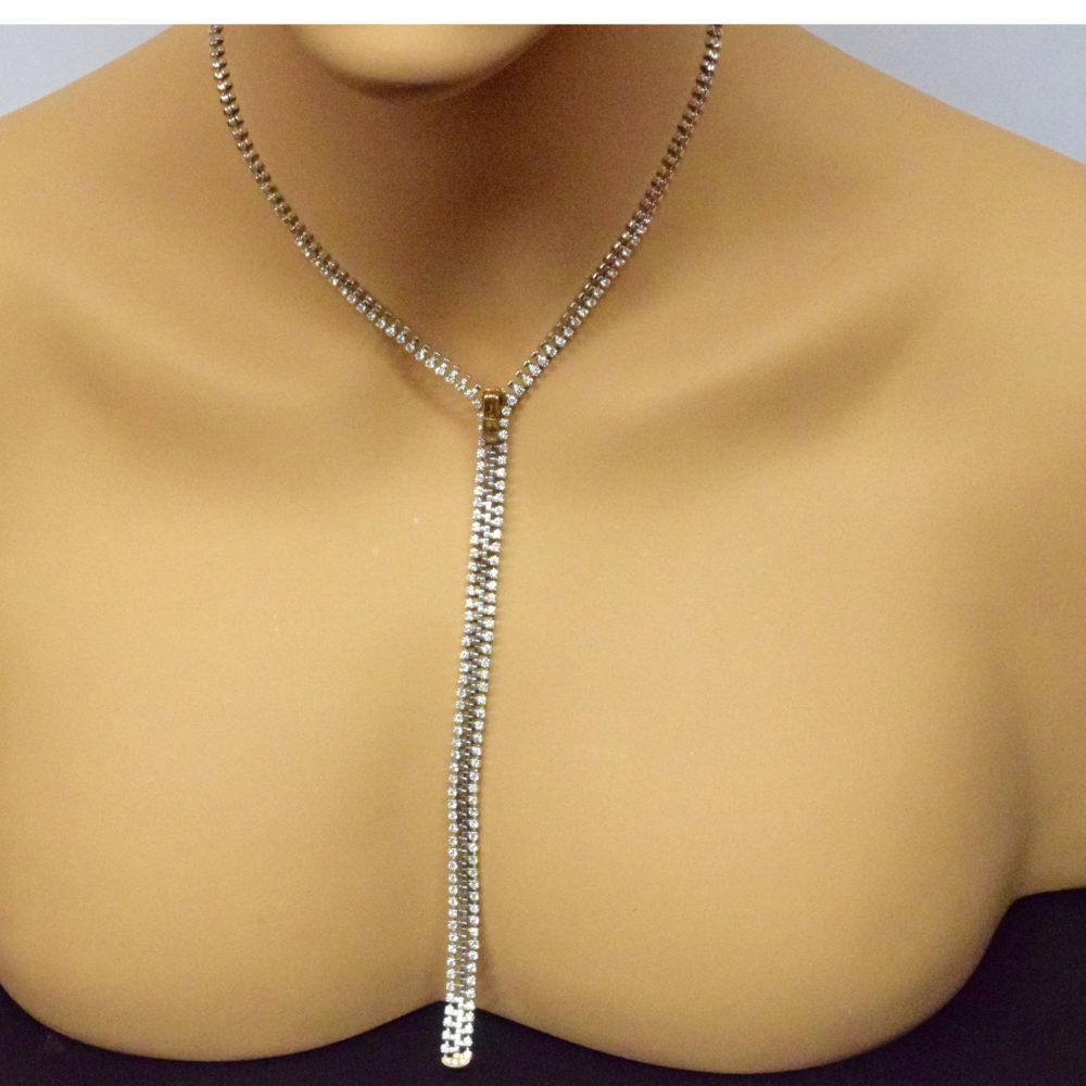 zipper chain necklace