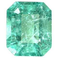 4.99ct Colombian Emerald 11.5x9.6mm Bright Green Genuine May Birthstone Gem