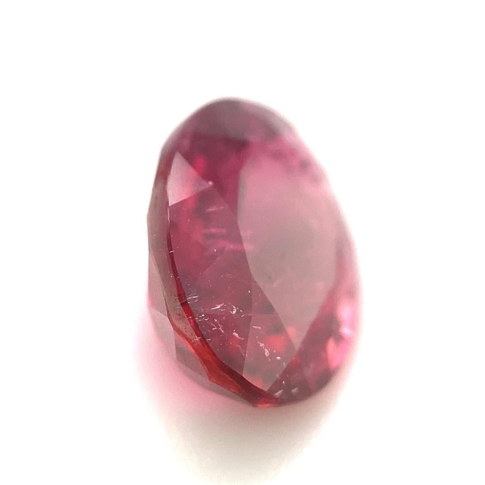 4.9ct Oval Pink Tourmaline from Brazil For Sale 6