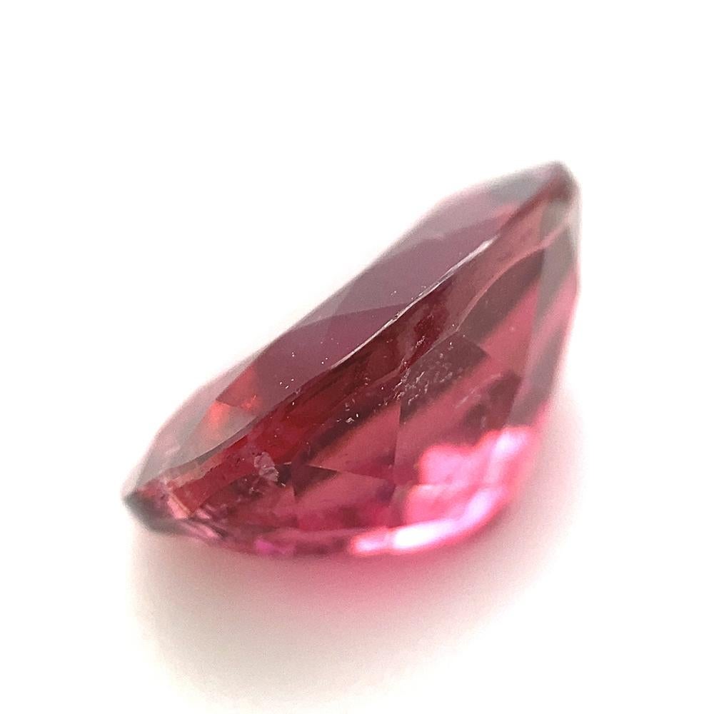4.9ct Oval Pink Tourmaline from Brazil For Sale 1
