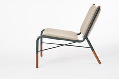 49N Lounge Chair, Melton Wool and Eco-Friendly Powder Coated Steel Frame