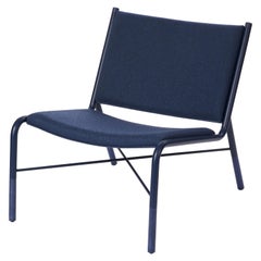49N Lounge Chair, Melton Wool and Eco-Friendly Powder Coated Steel Frame